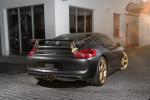 Porsche Cayman S with Gold Details by TechArt 2016 года